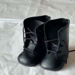 American girl doll Kirsten black boots